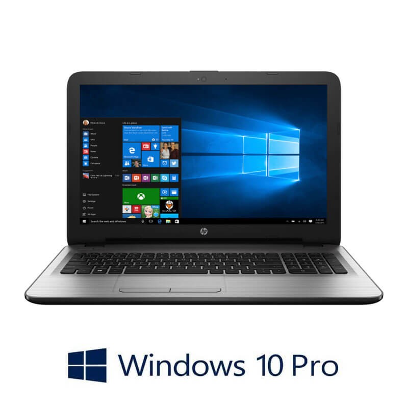 Laptop HP 250 G5, i3-5005U, 8GB DDR3, 128GB SSD, 15.6 inci, Webcam, Win 10 Pro