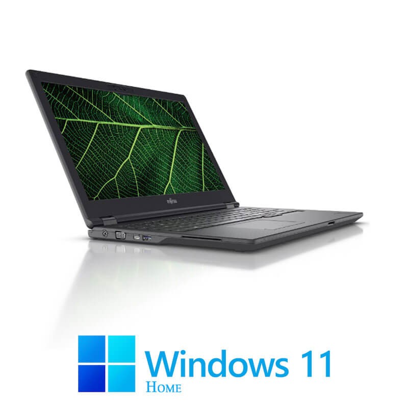 Laptopuri Fujitsu LIFEBOOK E5511, Quad Core i5-1135G7, 256GB SSD, FHD, Win 11 Home