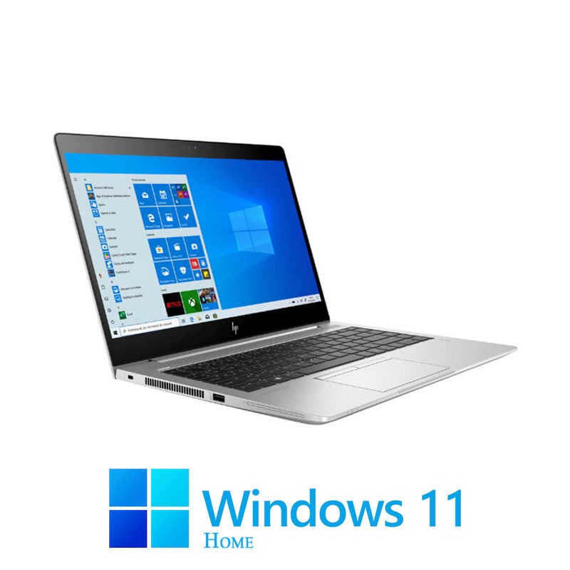 Laptopuri HP EliteBook 840 G6, Quad Core i7-8565U, SSD, Display NOU FHD, Win 11 Home
