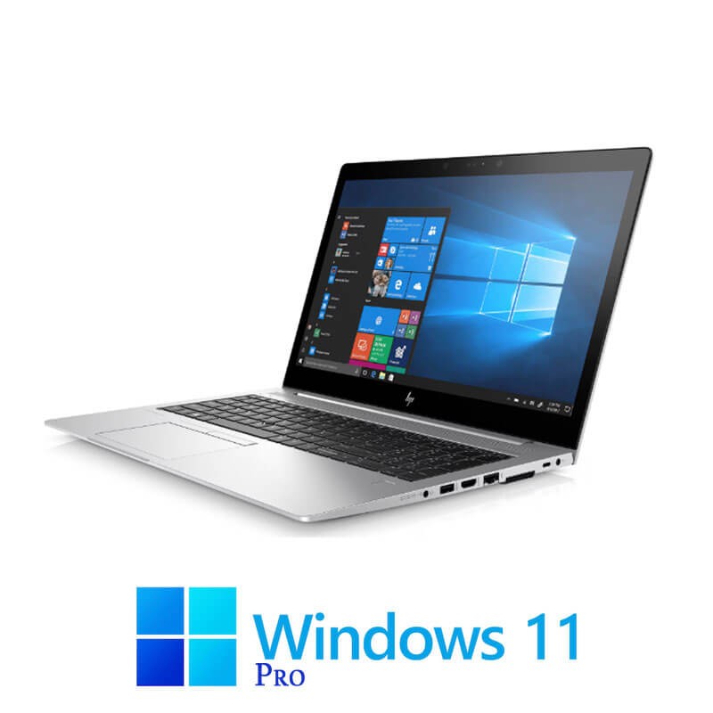 Laptopuri HP EliteBook 850 G5, i7-8550U, 16GB, 256GB SSD, Display NOU, Win 11 Pro