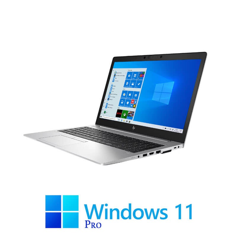 Laptopuri HP EliteBook 850 G6, Quad Core i7-8565U, 16GB DDR4, SSD, FHD, Win 11 Pro
