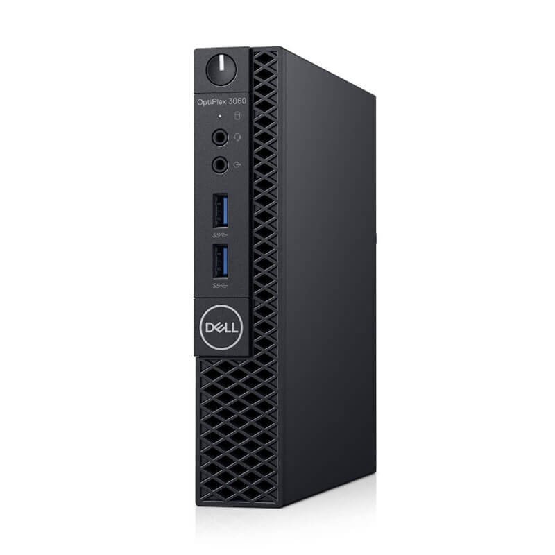 Mini Calculatoare second hand Dell OptiPlex 3060, Intel Hexa Core i5-9500T, 16GB DDR4, 256GB SSD