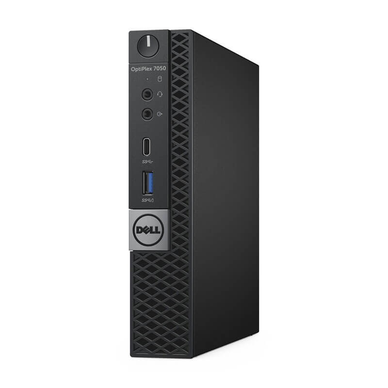 Mini Calculatoare second hand Dell OptiPlex 7050, Intel Quad Core i7-7700T, 16GB DDR4, 256GB SSD